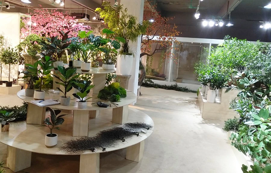 Artificial tree showroom Artificial tree showroom
